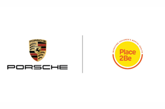 Porsche and Place2Be logos