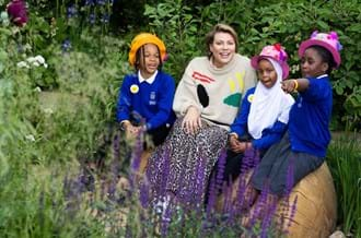 Kate Silverton RHS Sanctuary Garden