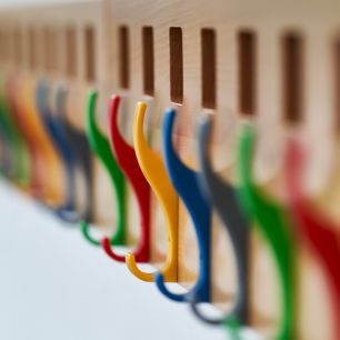 How We Measure School Coat Hooks