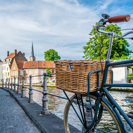 Bike near the river
