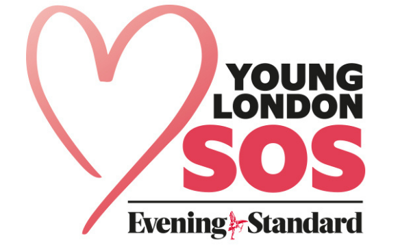 The Evening Standard x Place2Be Young London SOS Logo