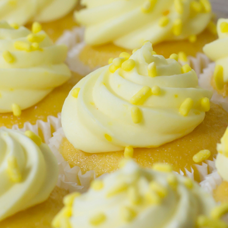 Cupcakes with icing
