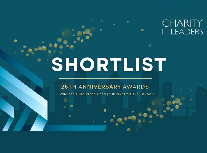 Graphic with text announcing that Place2Be have been shortlisted for the 25th Anniversary Charity IT Leaders Awards, with winners to be announced in London on December 4th. Graphic with text announcing that Place2Be have been shortlisted for the 25th Anniversary Charity IT Leaders Awards, with winners to be announced in London on December 4th.