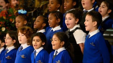 Primary School Choir At Place2be Carol Concert Copy