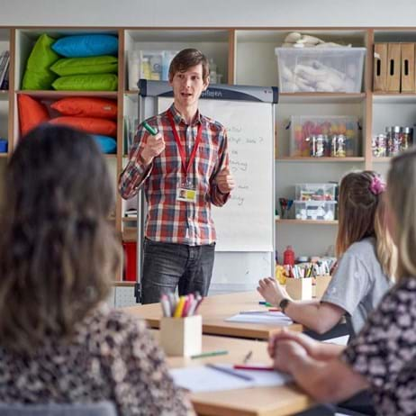 people in a meeting