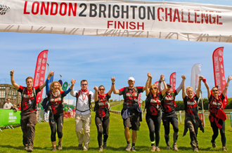 London 2 Brighton Challenge runners