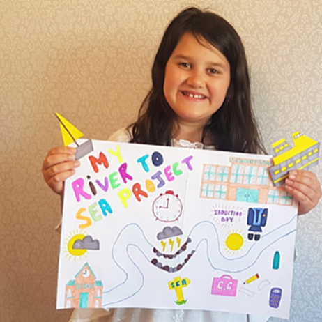 Gracie and her project