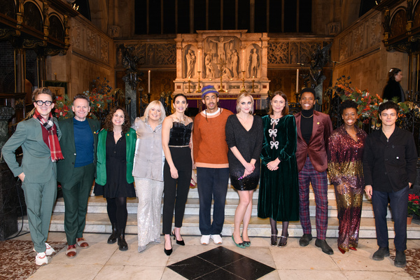 From left: Tom Fletcher, Joe Stilgoe, Giovanna Fletcher, Katie Thistleton, Laura Wright, Jordan Stephens, Sophie Dahl, Keeley Hawes, Rhys Stephenson, YolanDa Brown, Jamie Cullum