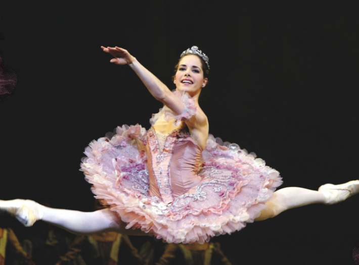 Darcey performing as Princess Aurora in The Royal Ballet’s 2007 production Sleeping Beauty