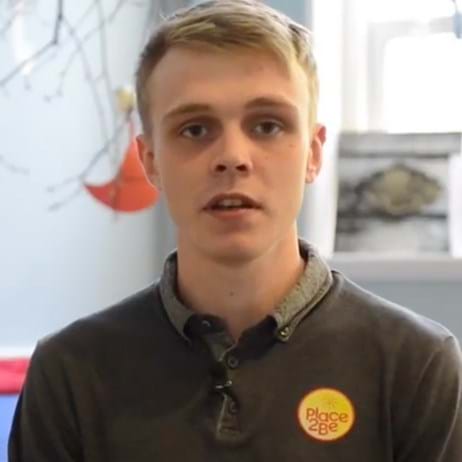 Matthew Stachan, youth ambassador at Place2Be