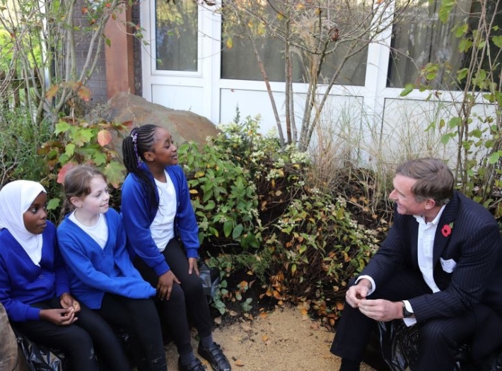 Viking Primary Schools Pupil With John Handford