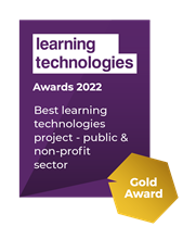 Learning Technologies Awards 2022 Gold Award